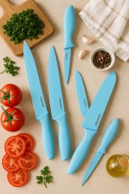 Soft Touch - 10PC Knife Set