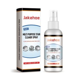 Jakehoe Household Stain Cleaning Spray Kitchen Bathroom Oil Removal Stain Removal Multi-Purpose Stain Cleaning Spray