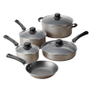 9-Piece Non-Stick Cookware Set, Champagne