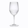 Plastic Wine Glasses Set of 4 (12oz), BPA Free Tritan Hammer Wine Glass Set, Unbreakable Red Wine Glasses, White Wine Glasses