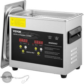 VEVOR 3L Upgraded Ultrasonic Cleaner (200W Heater