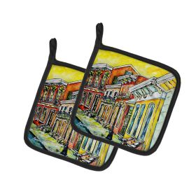 Remember When Pair of Pot Holders Kitchen Heat Resistant Pot Holders Sets Oven Hot Pads for Cooking Baking BBQ, 7 1/2 x 7 1/2