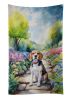 Beagle Spring Garden Kitchen Towel Dish Cloths Guest Hand Towel Decorative Bathroom Towel for Face,Tea, Dishcloth, Kitchen and Bath