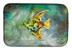 Nancys Other Fish Dish Drying Mat Absorbent Dish Drying Mat Pad for Kitchen Counter Dish Drainer Mat for Countertop, 14 x 21", Multicolor