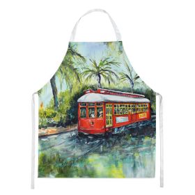 Little Red Street Car Apron Cooking Kitchen Server Baking Crafts Gardening for Adult Women Men, Unisex, Large, Multicolor