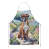 Boxer Spring Path Apron Cooking Kitchen Server Baking Crafts Gardening for Adult Women Men, Unisex, Large, Multicolor