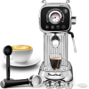W1002P292362  20Bar Compact Italian coffee machine with milk frother, dual-lens option