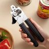"Heavy-Duty Smooth-Edge Can Opener – Ergonomic Bottle Opener Combo"