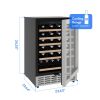 24in Wine Refrigerator Cooler-51 Bottle Capacity