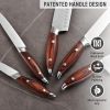 5-Piece Kitchen Knife Set High Carbon Stainless Steel