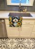 Havanese in Sunflowers Kitchen Towel Dish Cloths Guest Hand Towel Decorative Bathroom Towel for Face,Tea, Dishcloth, Kitchen and Bath