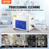 VEVOR Professional Ultrasonic Cleaner 10L/2.5 Gal, Easy to Use with Digital Timer & Heater