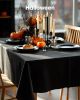 Rectangle Table Cloth 60" x 84" â€“ Durable Polyester Tablecloth Offers Reusable & Washable Protection, Ideal for Outdoor Party, Picnic, Wedding