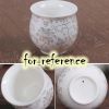 2 Pcs 3.4 oz Chinese Porcelain Teacup White Kongfu Tea Cups Mugs Japanese Tea Cups