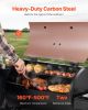 VEVOR Wood Pellet Grill Smoker, 8 in 1 BBQ Grills for Outdoor Cooking, 456 Square Inches Cook Area Electric Grill and Smoker, with Digital Controller