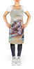 Toe Toe Ballet Shoes Apron Cooking Kitchen Server Baking Crafts Gardening for Adult Women Men, Unisex, Large, Multicolor