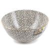 (2 pack) Large Stoneware Bowl, Dot Collection