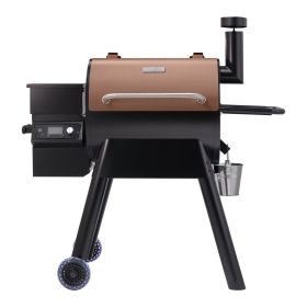 Wood Pellet Grill Smoker Outdoor Electric BBQ Grills 575 Sq.in Cook Area (Cooking Area: 575 square inch)