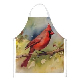 Cardinal Apron Cooking Kitchen Server Baking Crafts Gardening for Adult Women Men, Unisex, Large, Multicolor (Default: Default)