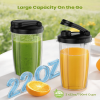 65382357 This 3-in-1 electric juicer for home use combines a milkshake maker, baby food blender