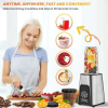 65382357 This 3-in-1 electric juicer for home use combines a milkshake maker, baby food blender