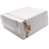 [100 Pack] Disposable Guest Towels Linen-Feel Paper Hand Towels;  Decorative Bathroom Hand Napkins for Kitchen; Weddings;  Dinners or Parties(Shipment