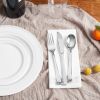 Gold/Silver Plastic Tableware Set - 350PC  Gatherings of 50+people