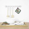 Beagle Luau Pair of Pot Holders Kitchen Heat Resistant Pot Holders Sets Oven Hot Pads for Cooking Baking BBQ, 7 1/2 x 7 1/2